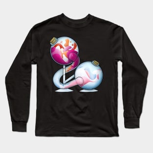 Lesbian And Transgender Pride Potion Long Sleeve T-Shirt